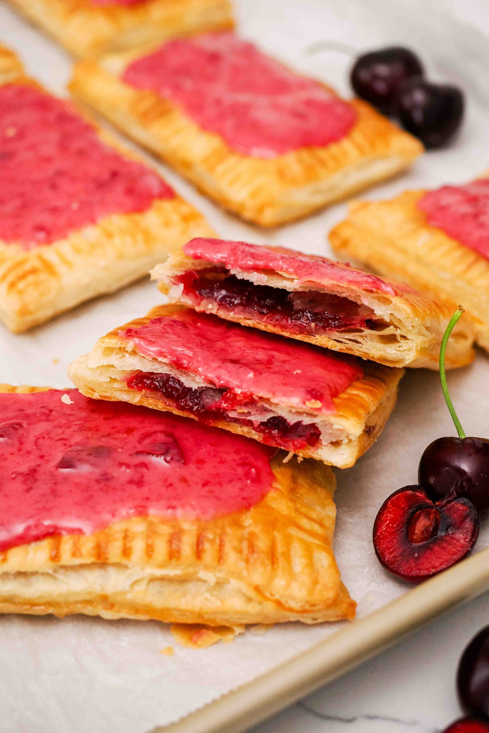 Homemade Cherry Pop Tarts-image