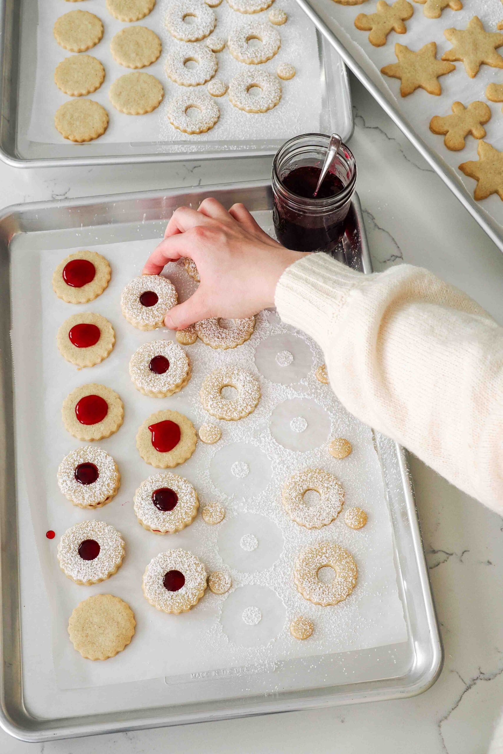 Linzer Cookies | The Floral Apron